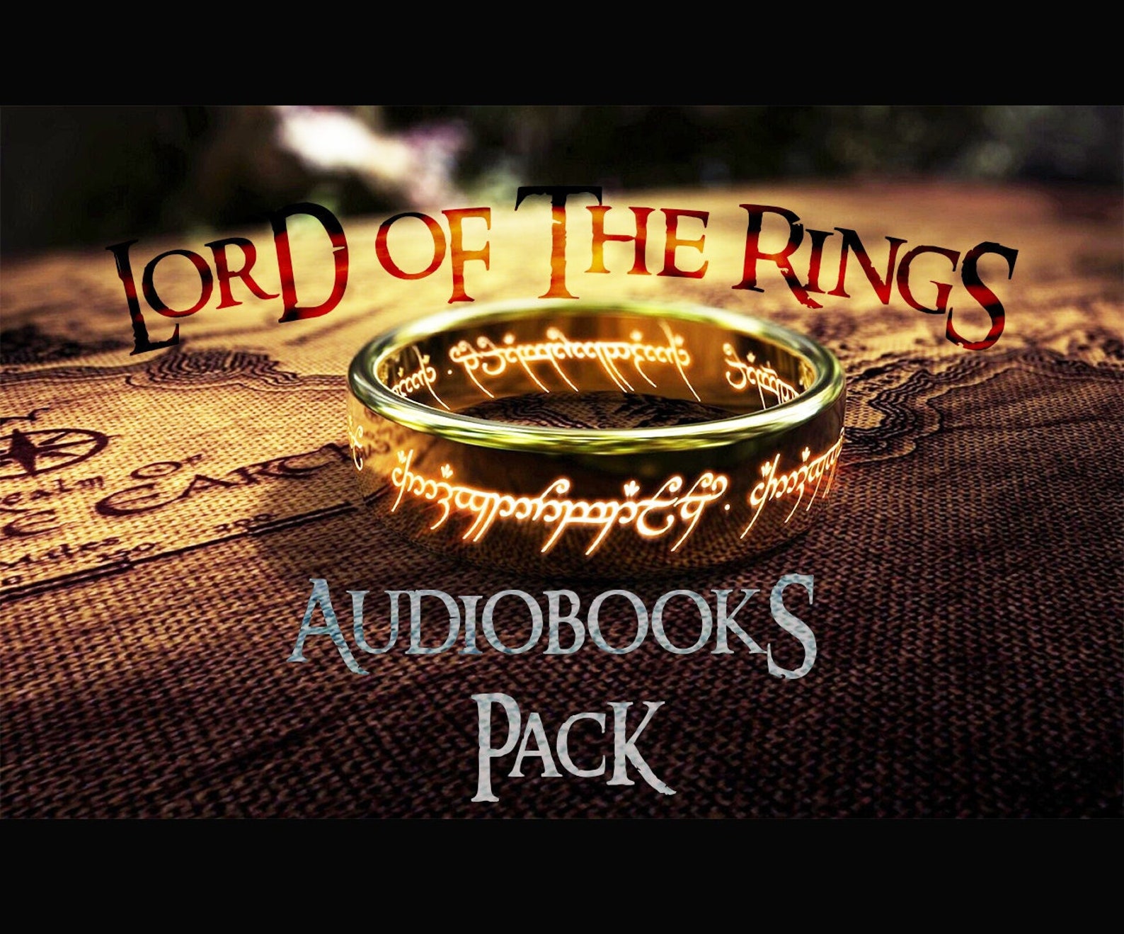 Tolkien Lord of the Rings Hobbit Audiobooks Rob Inglis Etsy