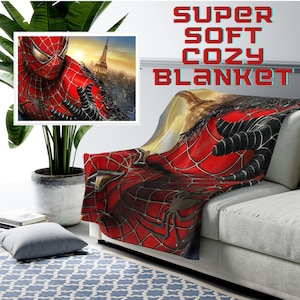 Spiderman Plüschdecke Velveteen Plüschdecke