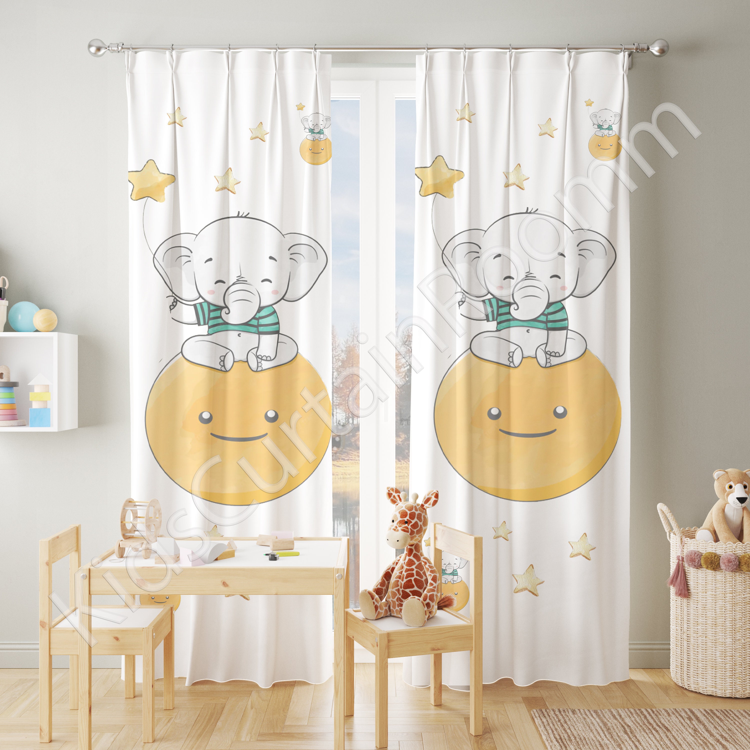 Cortinas para habitación infantil de Hello Kitty. Cortinas de guardería,  cortinas de ventana, cortinas personalizadas, cortinas de habitación de  bebé, cortinas de niña bebé -  México