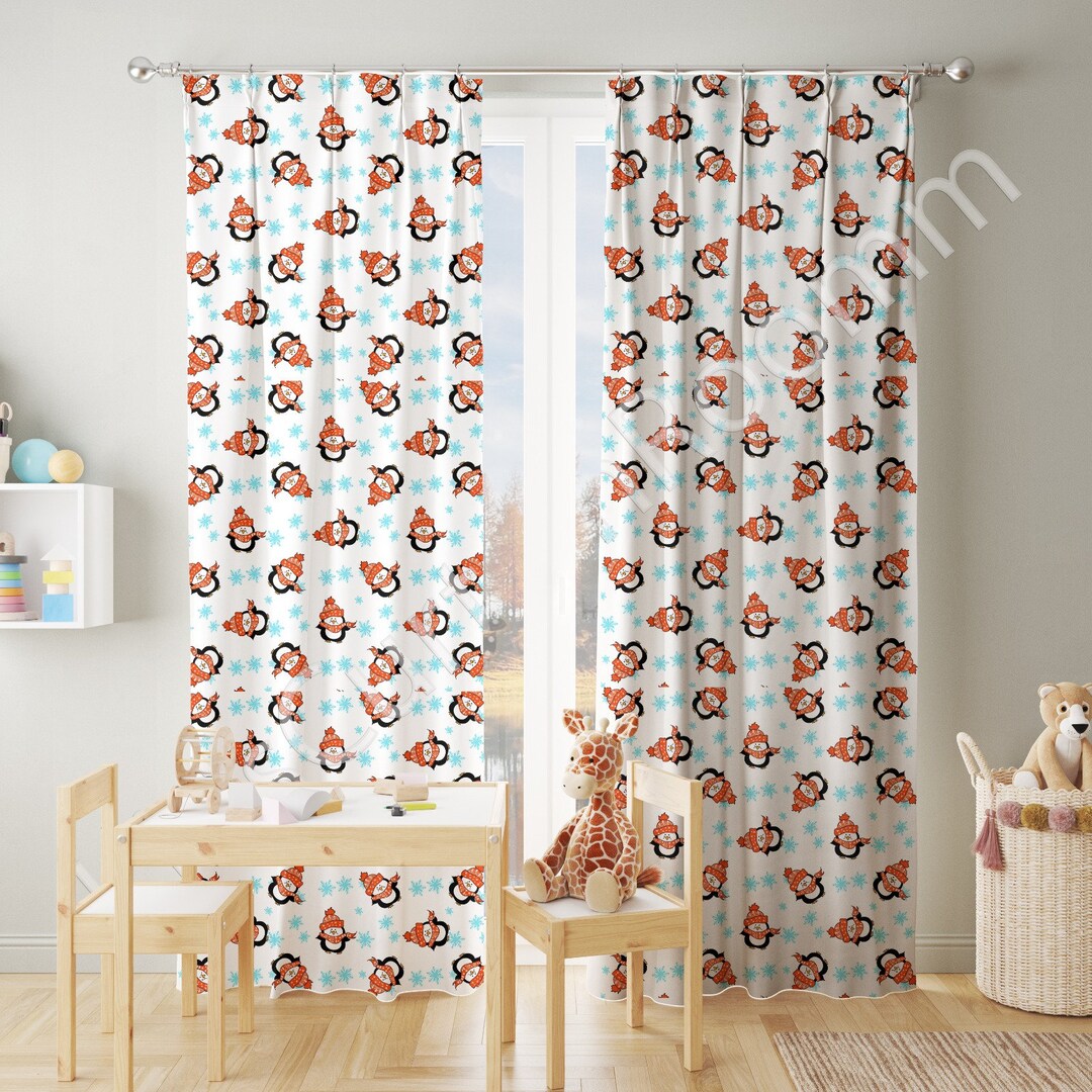 Rideau Occultant Le Père Noël Isolant Thermique Insonorisation 60x160cm