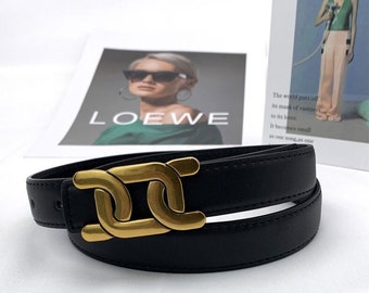 Designer Belt - Stylish and Elegant Addition to Your Wardrobe - Perfect Present for Her - Fashionable and Versatile - gift for him