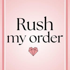 Rush My Order | Cake Topper Rush Processing | Priority Dispatch Upgrade
