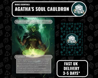 Agatha's Soul Cauldron | Play-test Proxies | Fast UK delivery