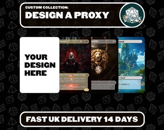 Fully Custom Card | Play-test Proxies | Fast UK delivery