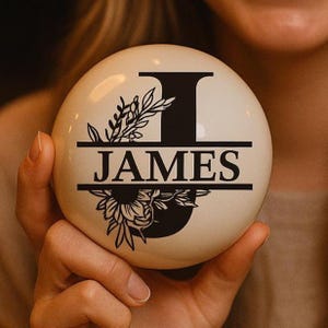 Custom Pool Ball Billiards Gift For Him Father&#39;s Day Gift For Dad Birthday Gift Personalized Cue Ball Gift For Her Personalized Gift.