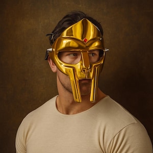 Mf Doom Mask Doom Mad Villain Cosplay MAsk Halloween Costume Mask Gift For Him Cosplay Gift