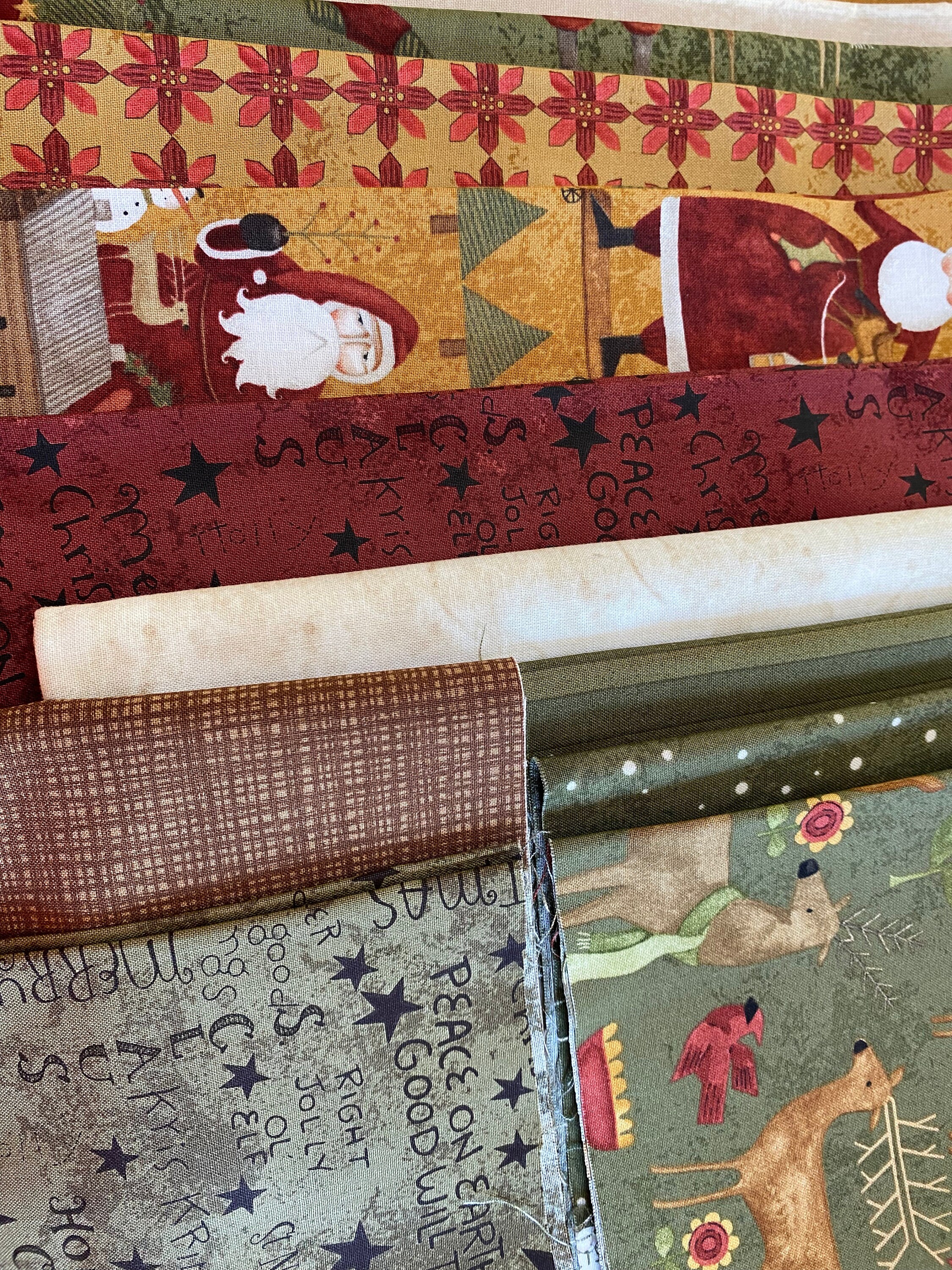 Kris Kringle Panel Quilt Kit by Teresa Kogut for Riley Blake Etsy