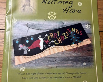 Wool Pattern - The Stirring Mouse Christmas table runner by Nutmeg Hare
