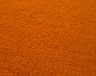 Wool Fabric - 1/2 yard cut of cheddar colored Lanacot Wool by Marcus Brothers