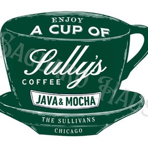Customizable Coffee Shop Logo Template (Canva Editable)