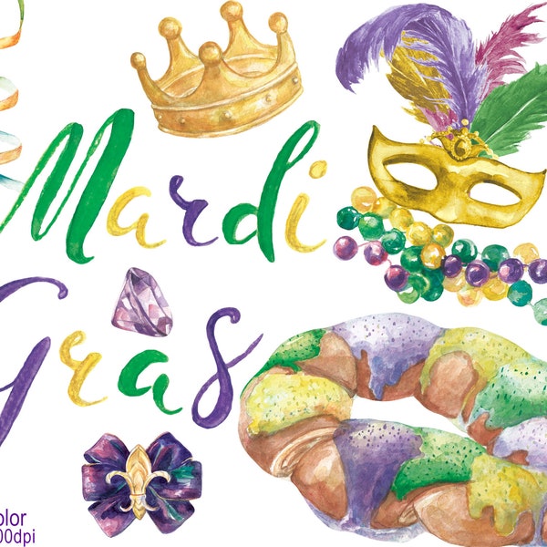 Mardi Gras Printable - Etsy
