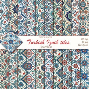IZNIK TILES トルコタイル - アンティーク、ヴィンテージ