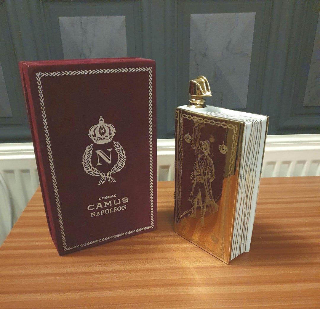CAMUS Special Reserve 22K Gold 限定版 22k Gold Gilded Cagnac Camus Grande Marque Napoleon Decanter