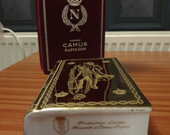 22k Gold Gilded Cagnac Camus Grande Marque Napoleon Decanter