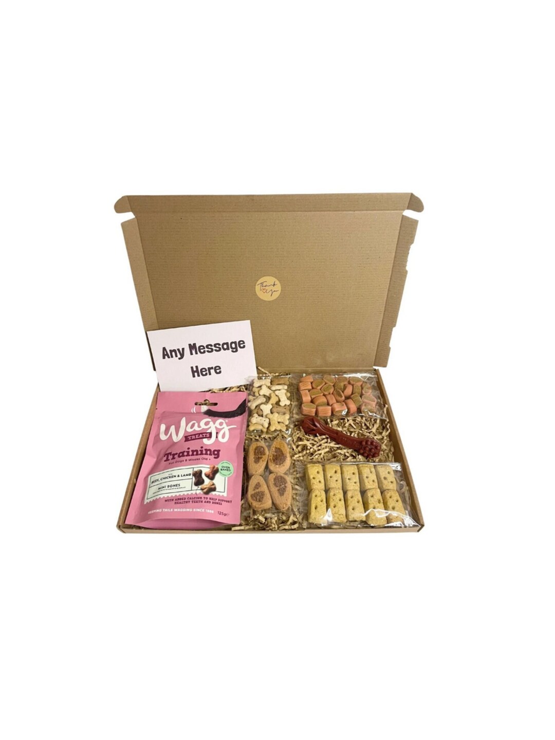 Letterbox Dog Treat Box , Puppy Treat Box, Dog Treats Box, Gifts for