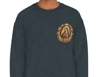 Our Lady of Guadalupe Sweatshirt for Men, Guadalupe Sweatshirt for Women, Virgen de Guadalupe Shirt, Gift for Her, Gift for Him