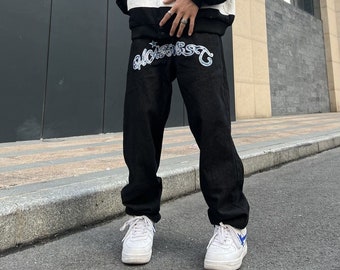 Baggy Black Cargo Pants For Men Khaki Cargo Trousers Male Vintage Loose  Casual Autumn Japanese Streetwear Hip Hop | Fruugo FI