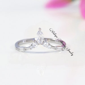 Dainty Diamond Stacking Eternity Ring Silver Minimalist Ring CZ Ring Simple Diamond Band Silver Ring Gift for Her Band Ring Eternity Band
