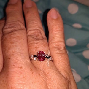 Vintage Alexandrite Ring, 24k Rose Gold Vermeil, Engagement Ring, Promise Ring, June Birthstone ring, Anniversary Gift for Her, promise ring