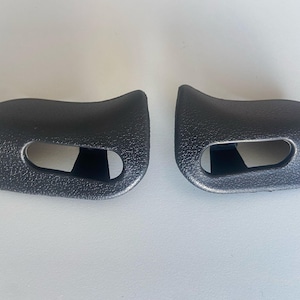 Sun Visor Trim Cap for Mercedes R129 SL320 SL500 SL600 300SL 500SL BLACK pair
