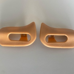 Sun Visor Trim Cap for Mercedes R129 SL320 SL500 SL600 300SL 500SL PALOMINO pair