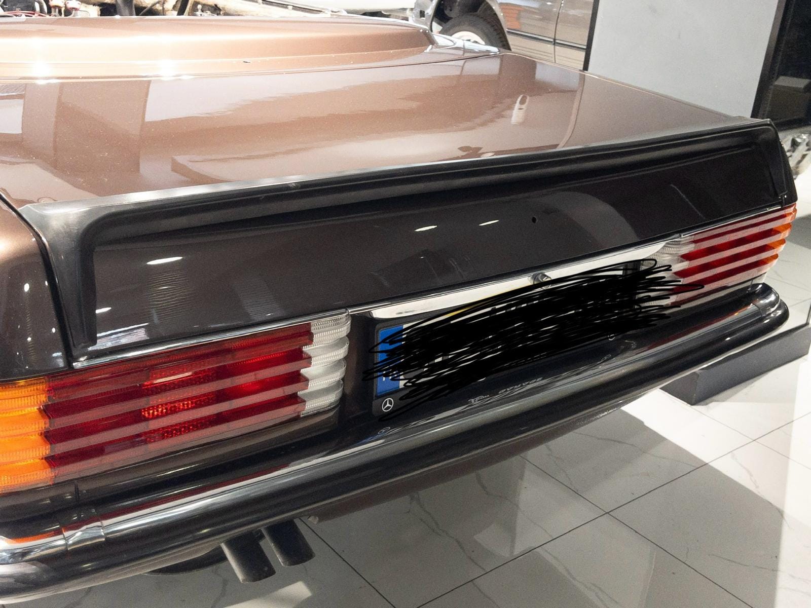 メルセデス R107 W107 SL SLC 1971～89年式用 新品 リアブートトランク