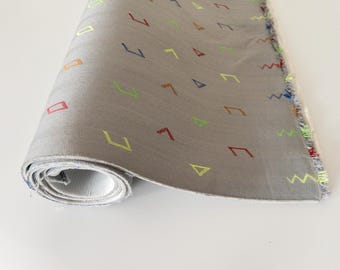 Upholstery Fabric Grey Inca for VW Bus T4/T5