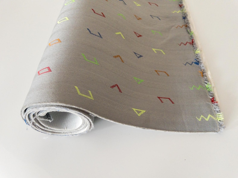 Vw Inka Pattern Upholstery Fabric Grey Inca for VW Bus T4/T5 - Etsy