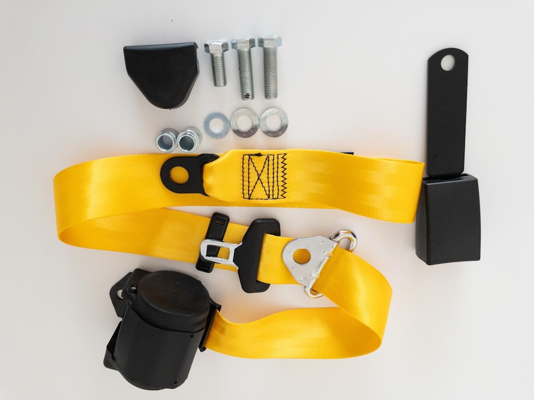 Volvo 960 Mk1 Mk2 Saloon Front 3 Point Automatic Seat Belt Kit