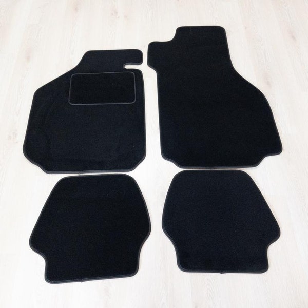 NEW Porsche 911 G Targa + Cabriolet Car Mats 4-pcs Carpet Mats Velour Black