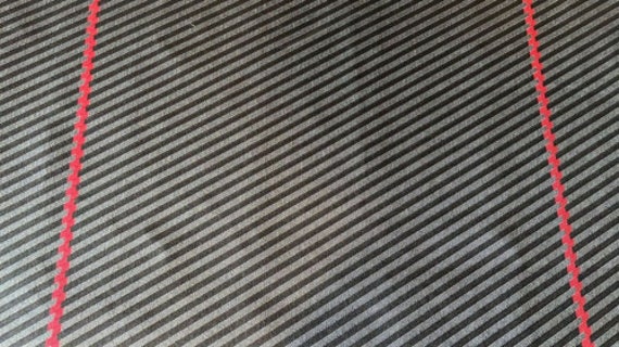 BMW Alpina Style Interior Seat Fabric – Poly-Cotton, UV Resistant, Gray, For E12 E90 E30 E36 E34 E28 E21 M3