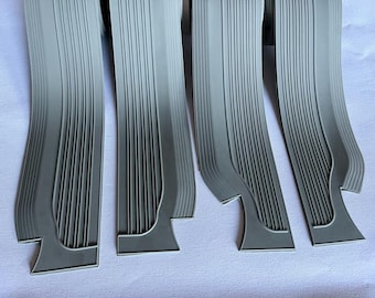 for mercedes W114 W115 *4 door*door sill covers color gray