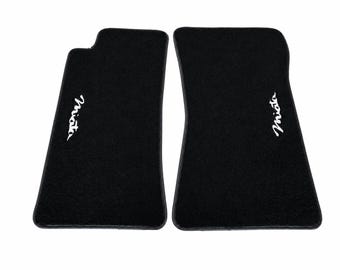 Fit For Mazda Miata MX5 Custom Velour Floor Mats Carpet Black 1990-97