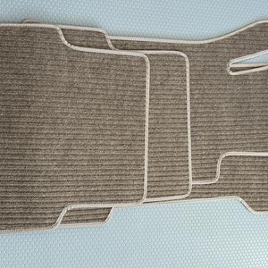 for Mercedes SL R107 C107 W107 floor mats carper 4 pcs BEIGE new