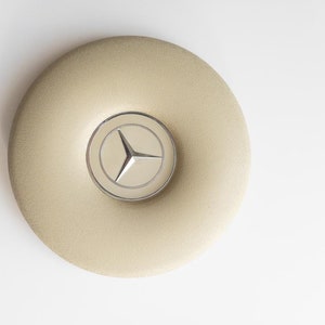 NEW - Mercedes W113 W114 W115 W108 W109 hub pads ivory cream for steering wheel