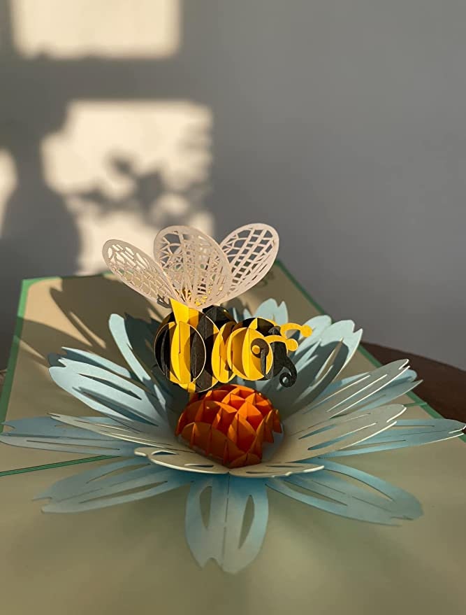 3D Cute Bee Nail Art Charms Resins Studs