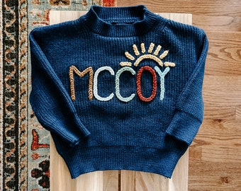 Custom Baby Sweater