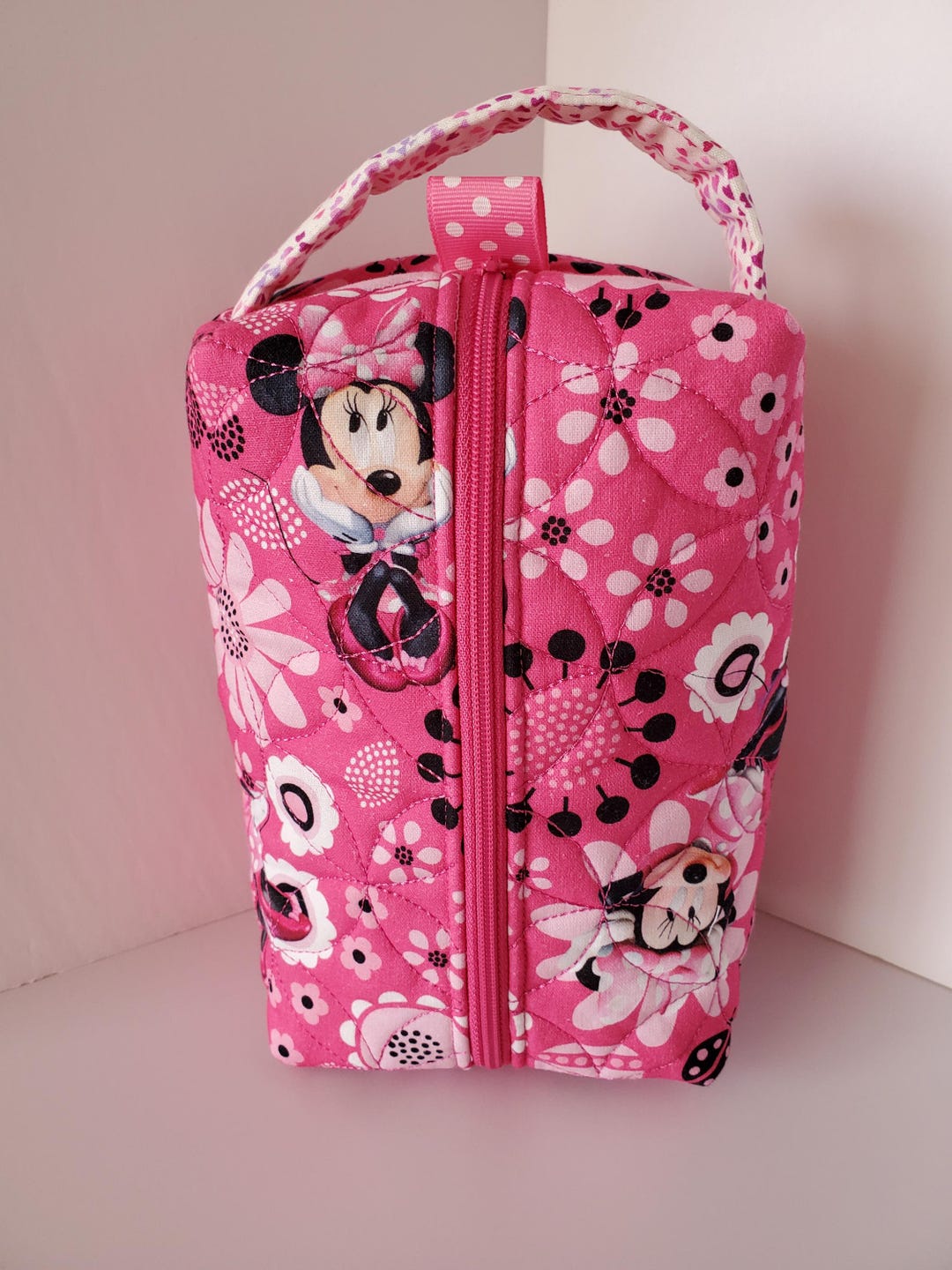 Minnie Mouse Boxy Zippered Bag - Etsy