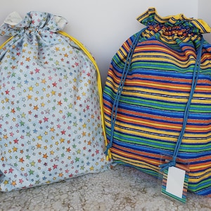 Fabric Drawstring Gift Bag Large