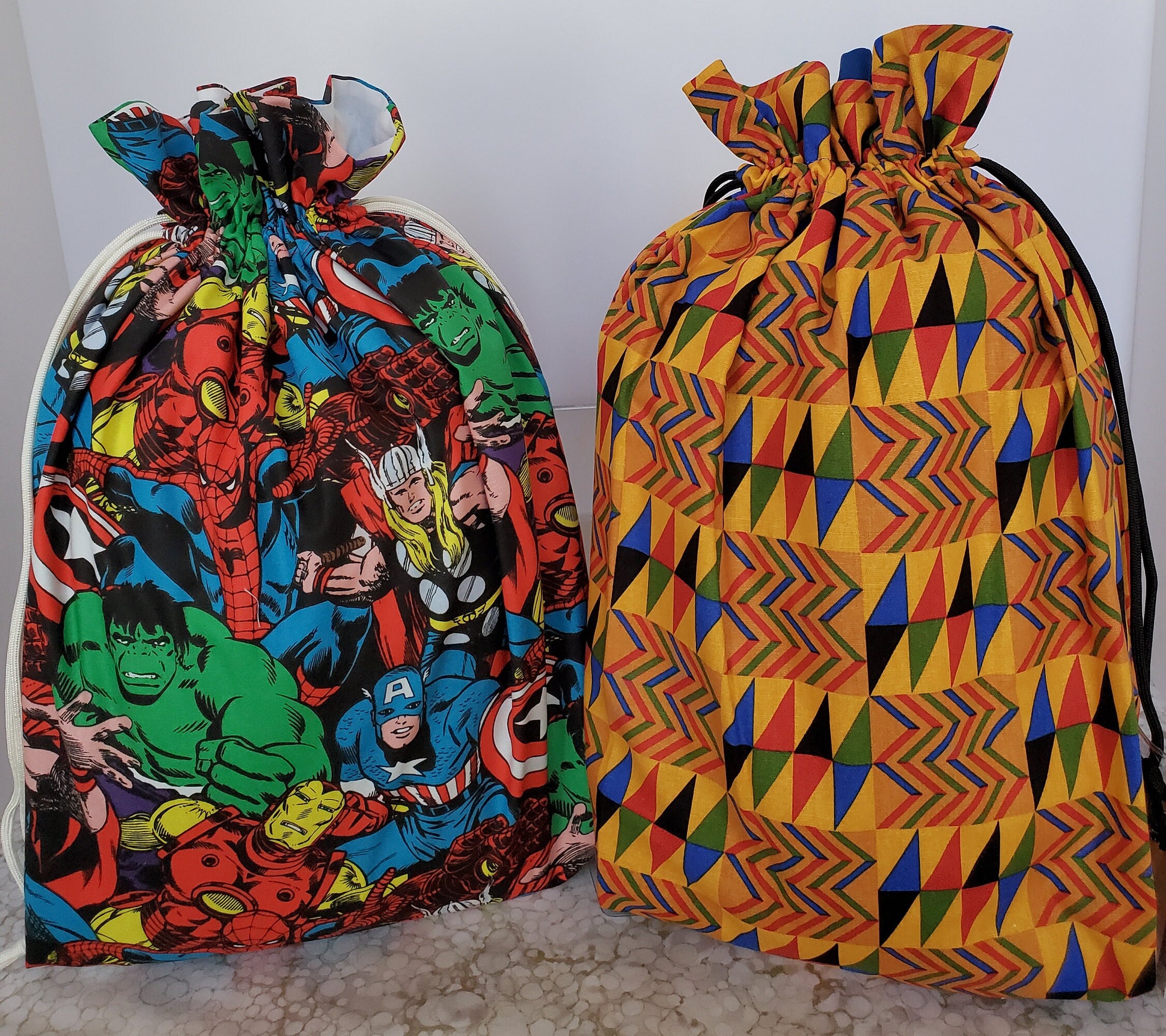Avengers Drawstring Bag - Etsy