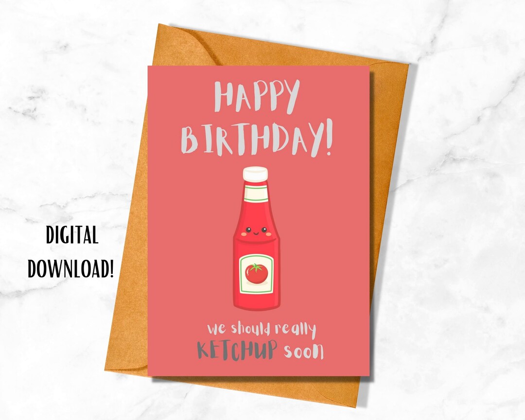 Printable Funny Birthday Cards | Digital Download Cards | Printable Birthdays Cards - Etsy