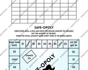 Save-Opoly Savings Challenge