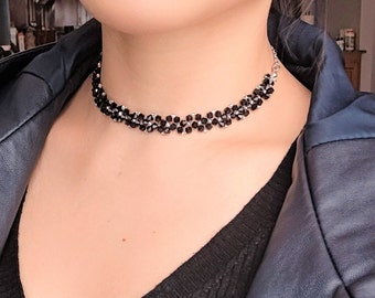 Dropship Upgrade Your Style With Our Simple Fashion Necklace - Gothic Black  Heart Decor Chain Tassel Neck Choker Necklace (1pc) to Sell Online at a  Lower Price