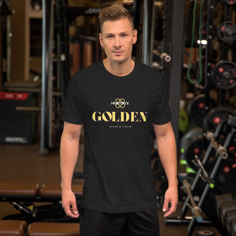 HUNTRIX GOLDEN World Tour Unisex t-shirt image 2