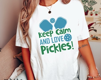 Camiseta de Pickleball, presente de Pickleball, camiseta de Pickleball, camiseta de amante de Pickleball, camiseta de jogador de Pickleball, camiseta de Pickleball feminina e masculina, presente
