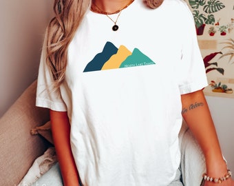 Tahoe shirt Tahoe gift t-shirt mountains hiking t shirt lake camping california shirt  gift for hikers tahoe souvenir shirt camping shirt