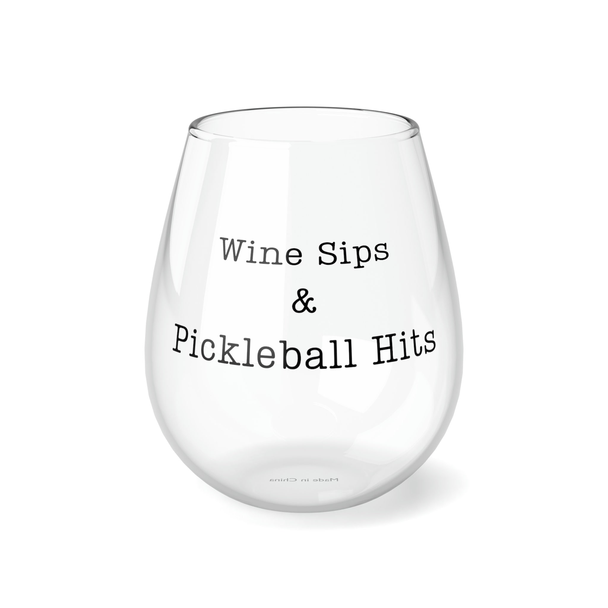 chicken wine glasses Bevvee Life is Better with Chickens Funny Chicken Gifts Stem Less Wine Glass, 17 oz main image 0