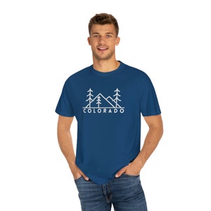 Colorado Shirt Mens Colorado Tee Colorado T-shirt Colorado gifts Mountain Shirt Colorado T Shirt Mens Trip Colorado tshirt Colorado State