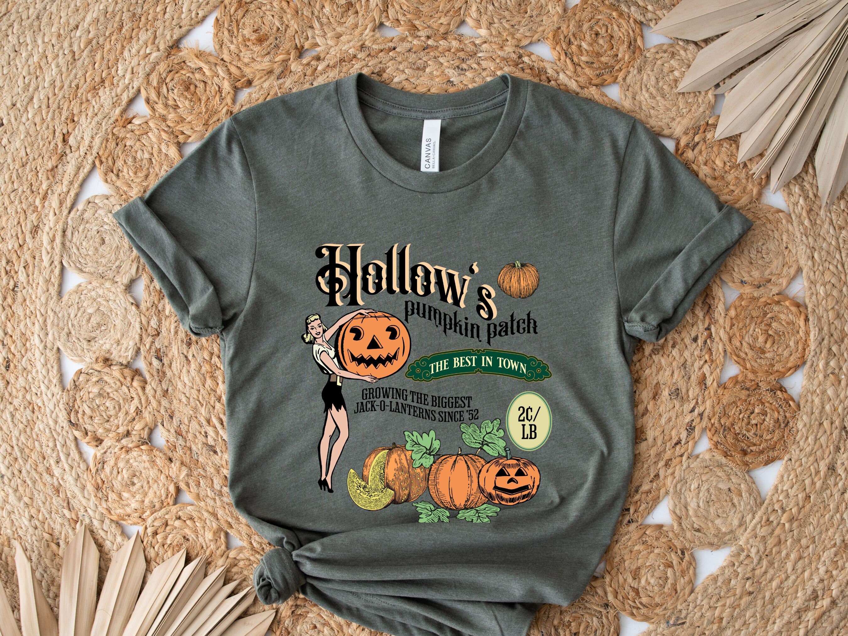Discover Pumpkin patch shirt, halloween t shirt, vintage halloween, halloween shirt, pumkpin shirt, pumpkin patch, retro halloween shirt