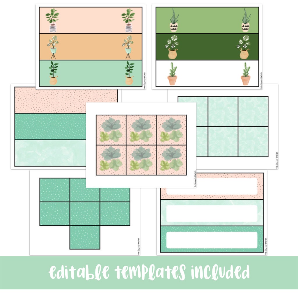 plant-theme-editable-classroom-calendar-kit-etsy